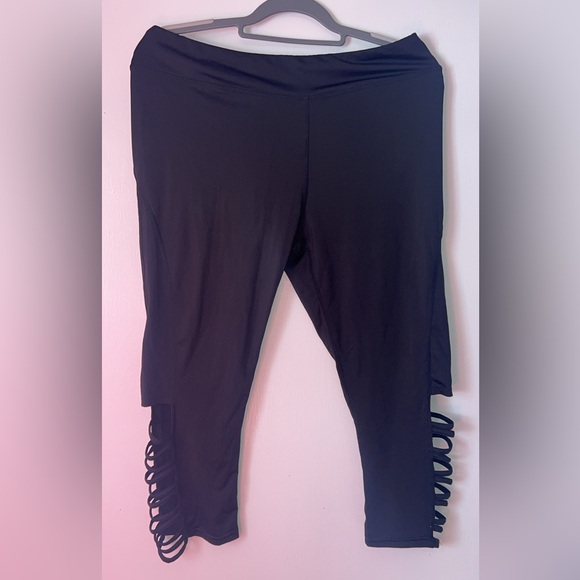 Zone Pro Black Active Leggings - Picture 1 of 4